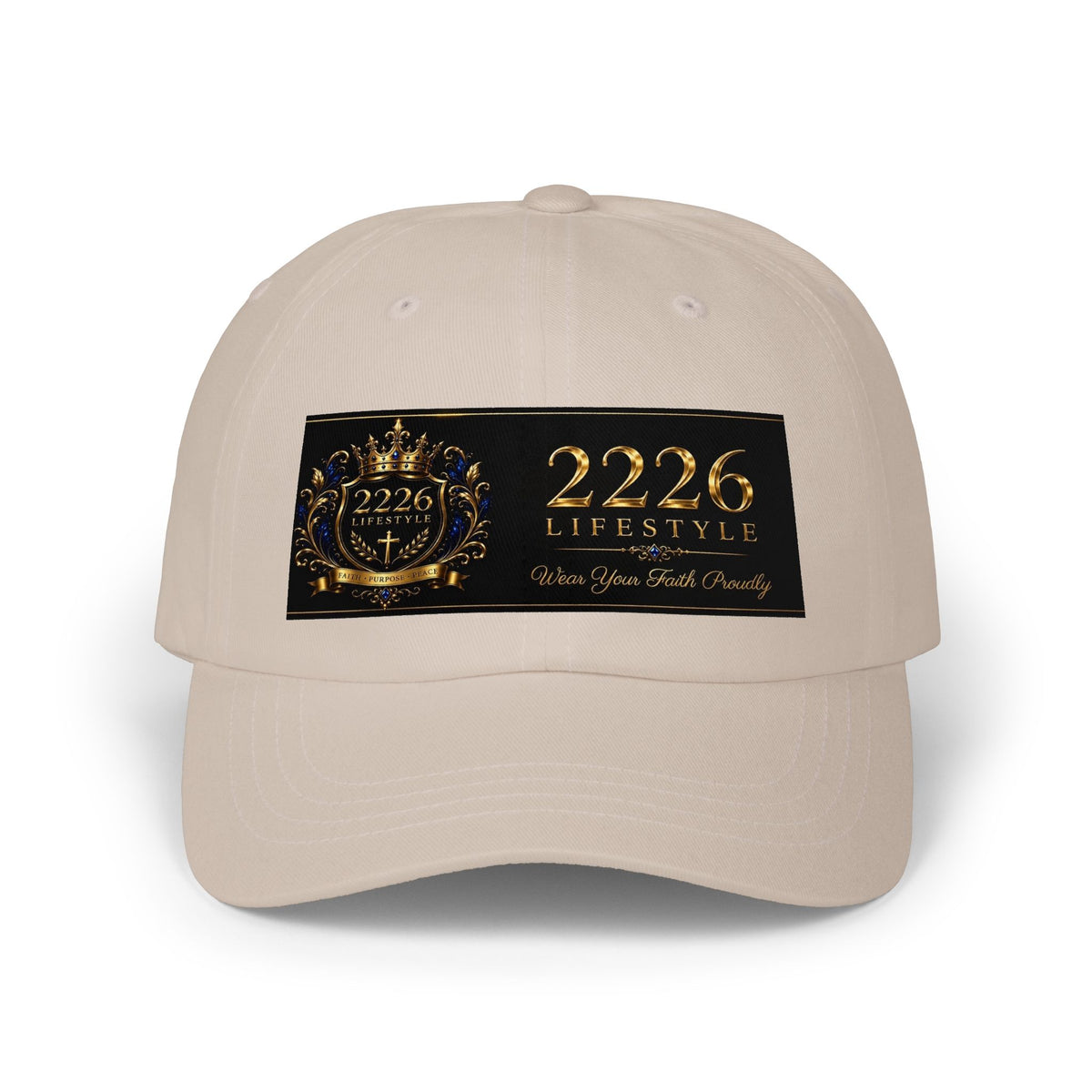 2226 Lifestyle Embroidered Dad Cap — Classic Crest Logo Hat