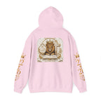 Lion Crest Hoodie – "22:26" Bible Verse Religious Pullover