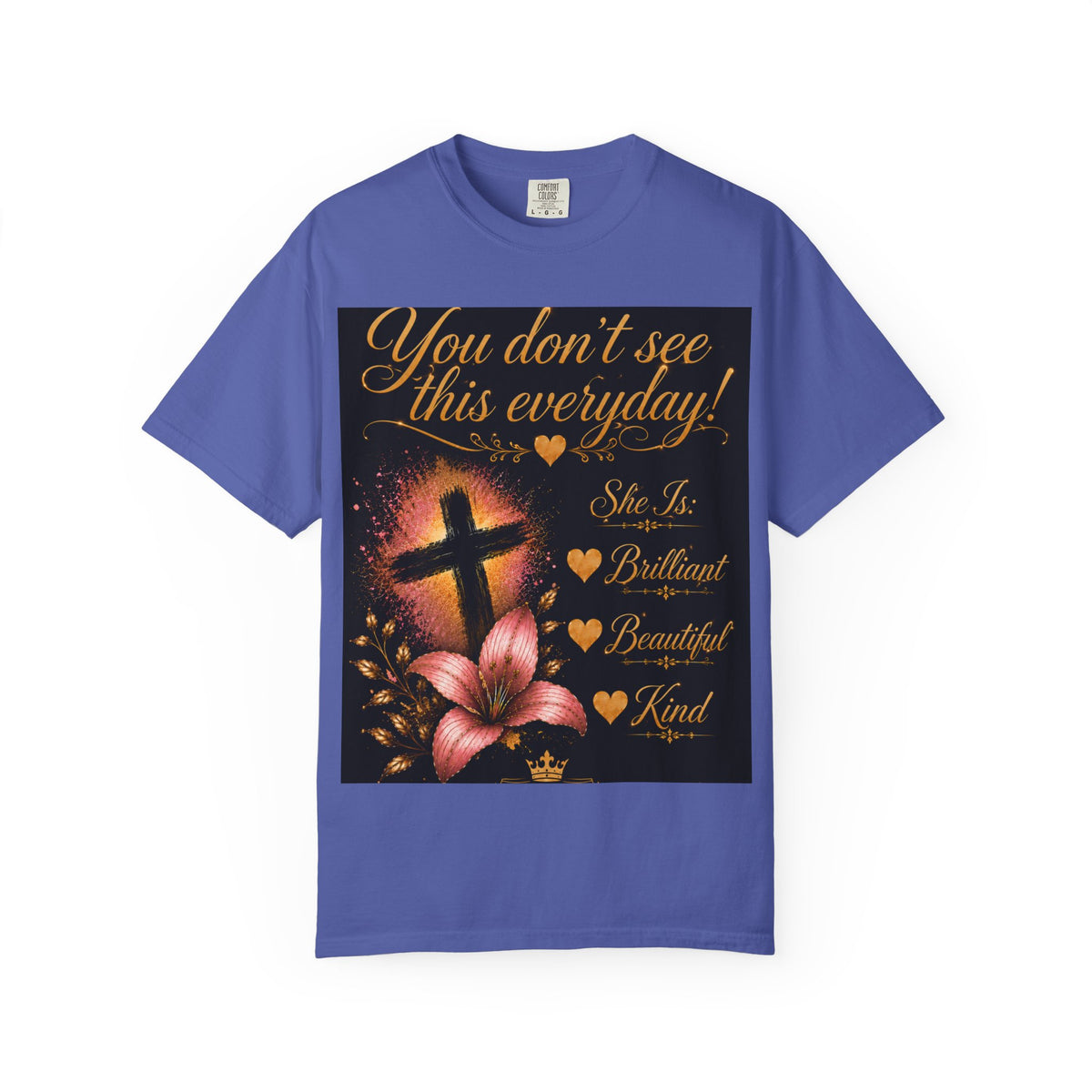 Christian Inspirational T-Shirt — "Not By Sight" / "You Don’t See This Everyday" Design