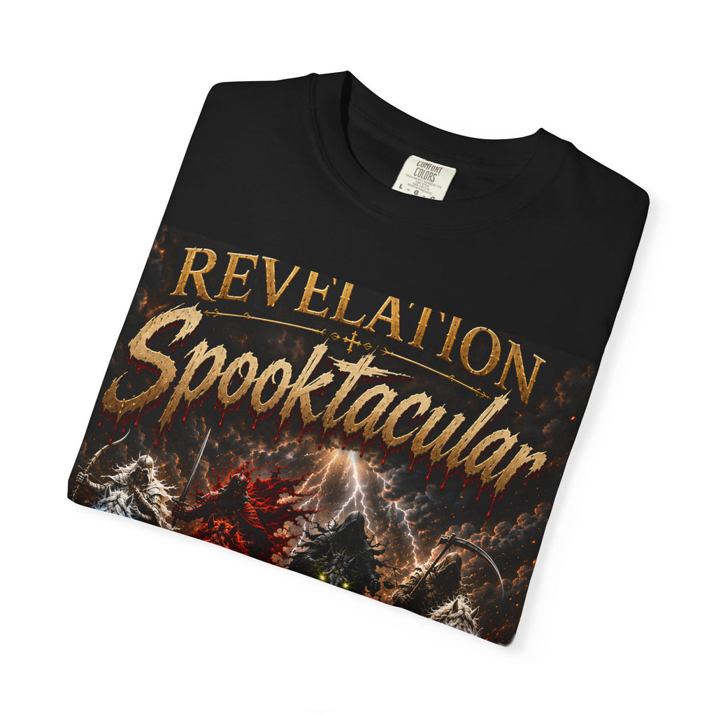 Revelation Spooktacular T-Shirt — Four Horsemen Graphic Tee (Revelation 6)