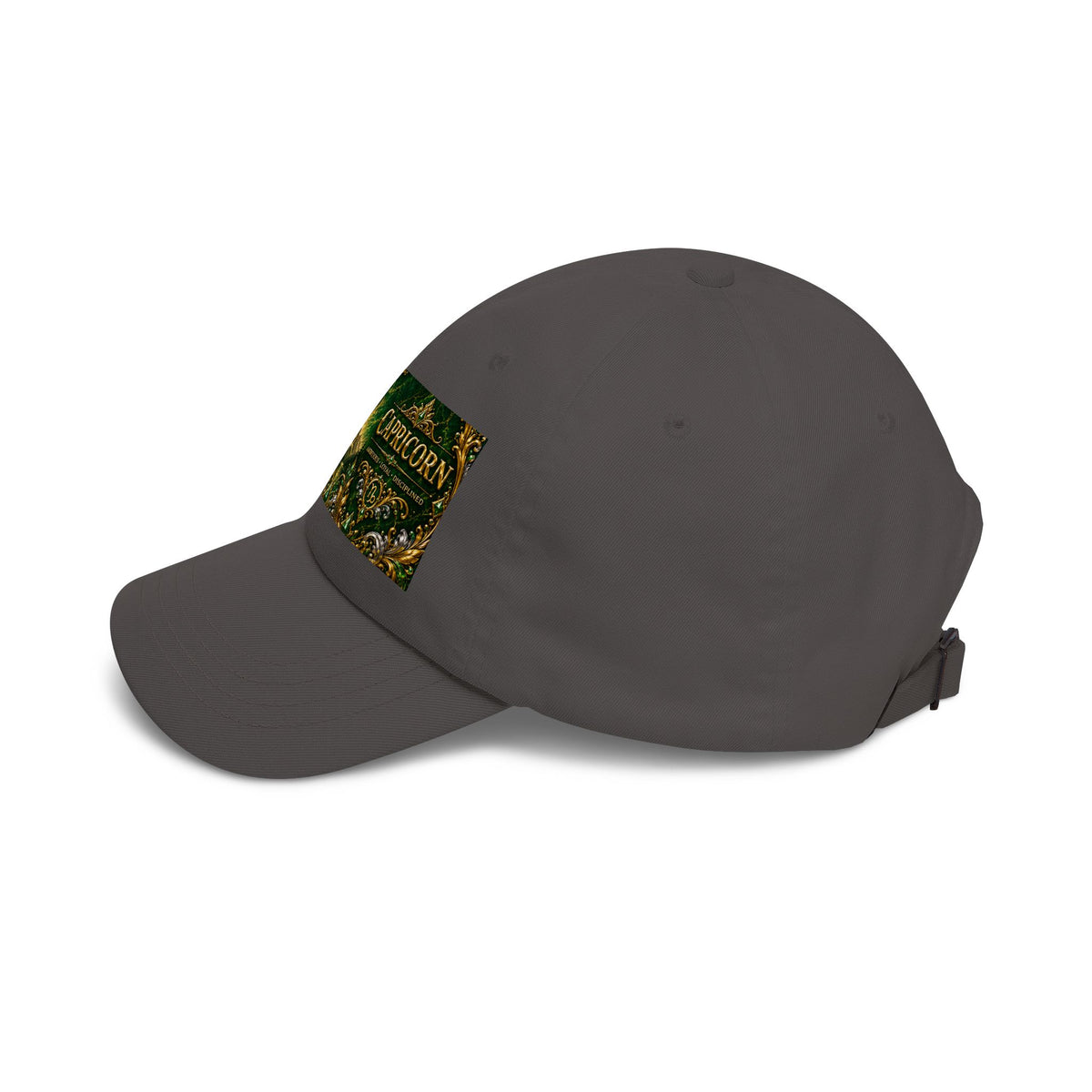 Capricorn Dad Hat — Zodiac Capricorn Goat Embroidered Baseball Cap