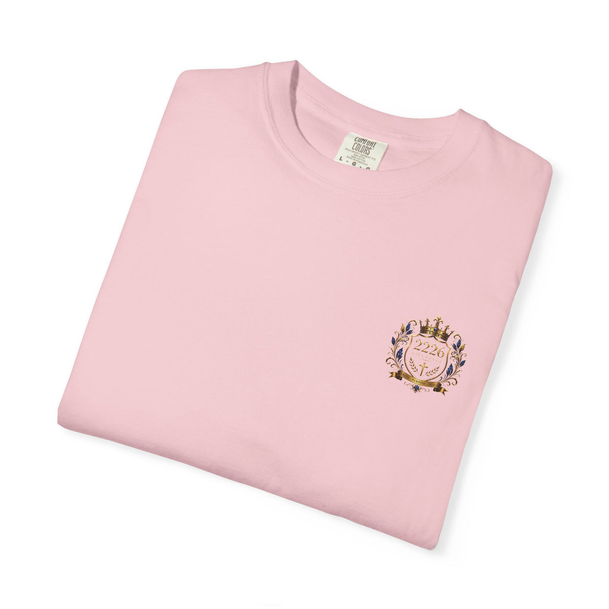 Royal Crest T-Shirt — 2226 Faith & Purpose Graphic Tee