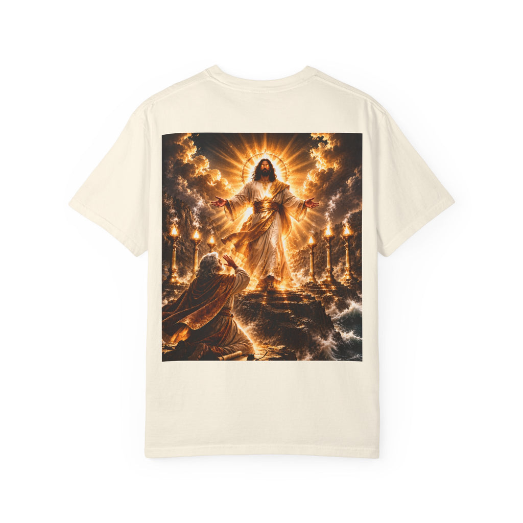 Revelation Chapter 1 T-Shirt — Glorious Jesus Radiant Christian Graphic Tee