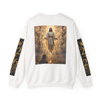 Revelation Chapter 1 Crewneck Sweatshirt — Christian Jesus Second Coming Design