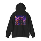 Unicorn Hoodie – Cosmic Rainbow Black Unicorn Pullover