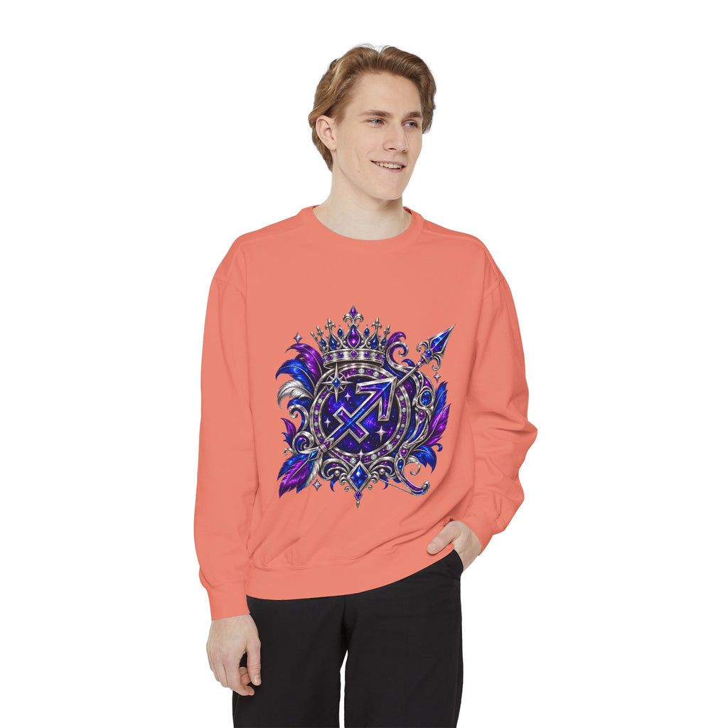 Sagittarius Zodiac Sweatshirt — Celestial Archer Graphic Pullover