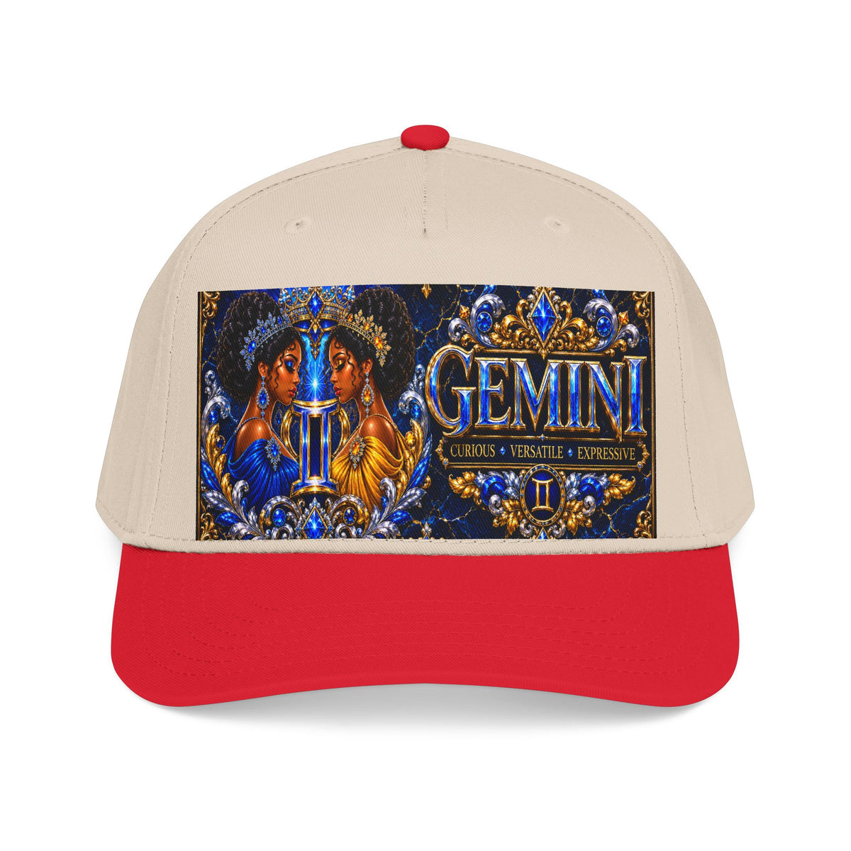 Gemini Zodiac Baseball Cap – Twin Stars Astrology Hat with Gemini Text