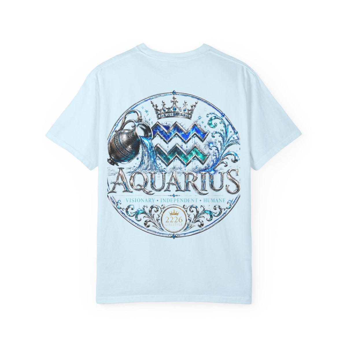 Aquarius Zodiac T-Shirt — Water Bearer Astrology Tee