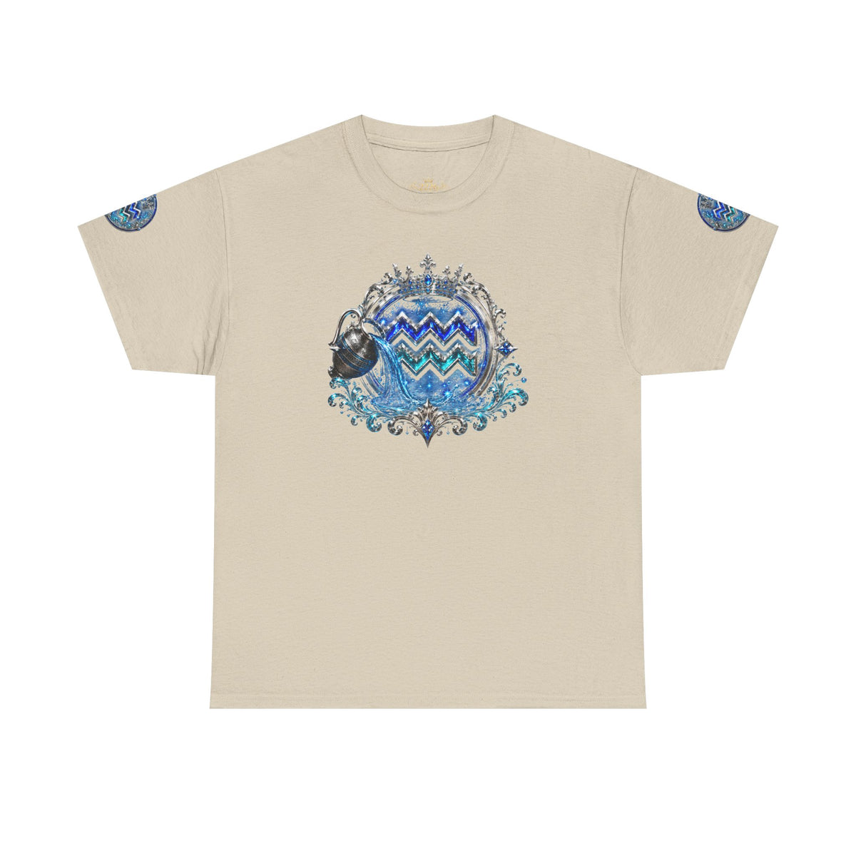 Aquarius Zodiac T-Shirt — Water Bearer Astrology Tee