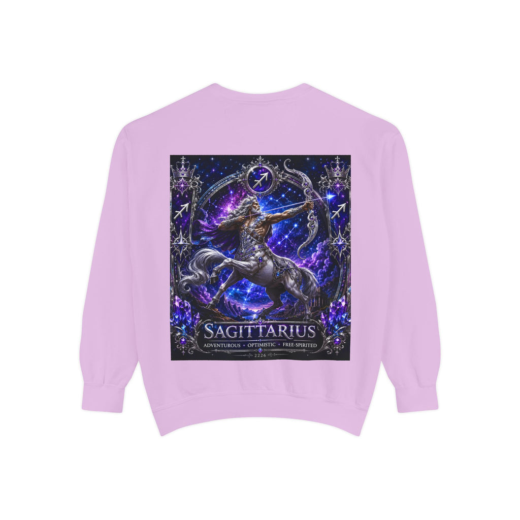 Sagittarius Zodiac Sweatshirt — Celestial Archer Graphic Pullover
