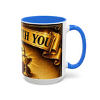 Inspirational Communion Mug — "God Is With You" Christian Coffee Cup