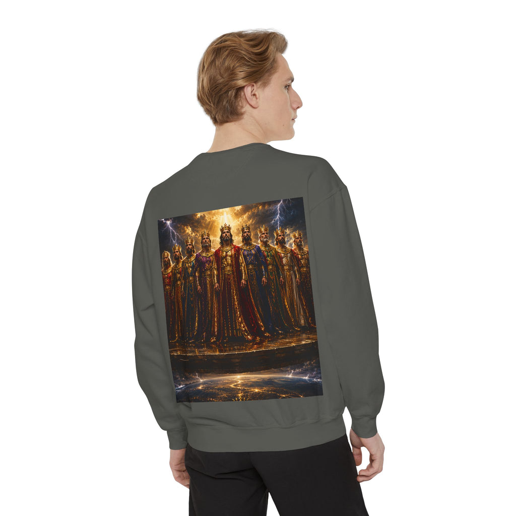 The Kings of the Earth Sweatshirt — Royal Christian Statement Pullover