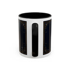 Accent Coffee Mug — '2226 Lifestyle' Gold Crown Decorative Coffee Mug