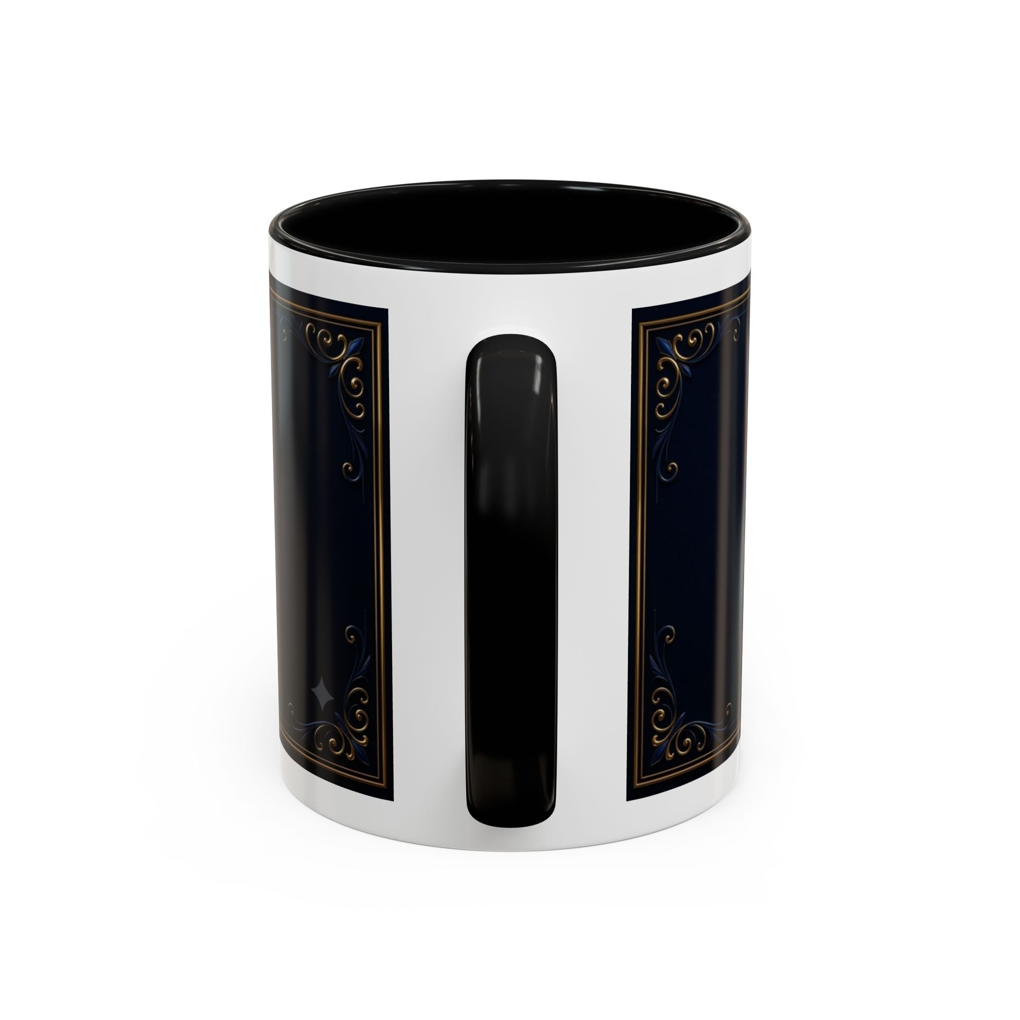 Accent Coffee Mug — '2226 Lifestyle' Gold Crown Decorative Coffee Mug