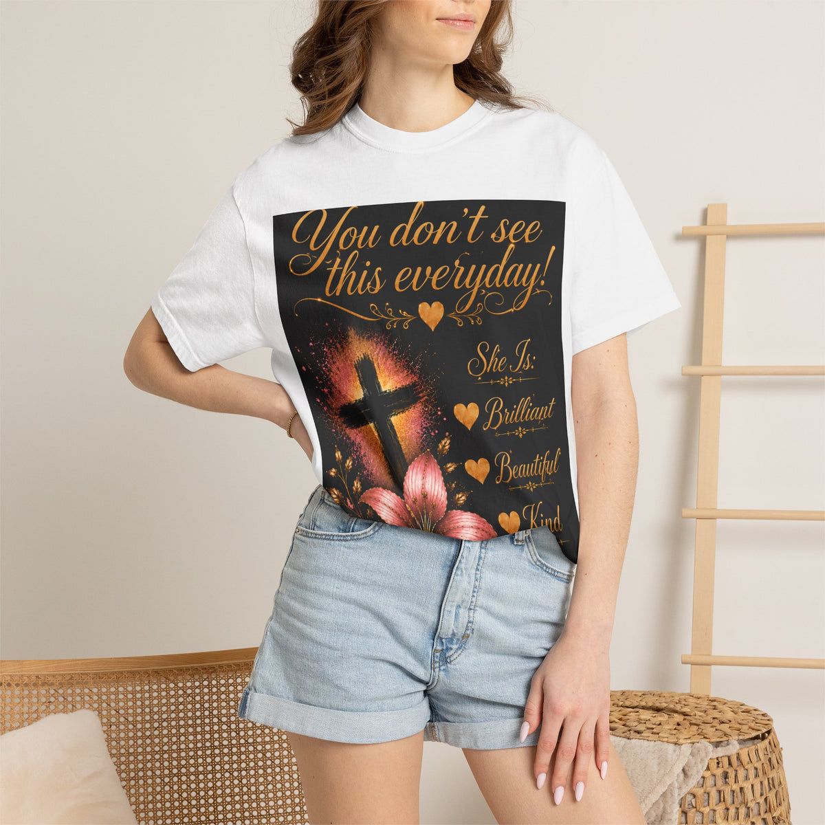 Christian Inspirational T-Shirt — "Not By Sight" / "You Don’t See This Everyday" Design
