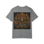 Kingdom Living Lion T-Shirt — Crowned Lion Faith Design (Matthew 6:33)