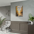 Rolled Poster – "Walk in Peace Not Pressure" Inspirational Christian Wall Art