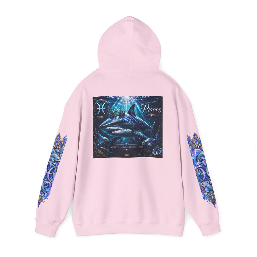 Pisces Hoodie - Astrological Pisces Fish Zodiac Graphic Sweatshirt