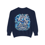 Pisces Zodiac Sweatshirt – Artistic Koi Fish Horoscope Pullover