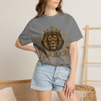 Kingdom Living T-Shirt — Regal Lion Christian Faith Tee