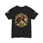 Virgo Zodiac Tee — Elegant Floral Virgo Astrology T-Shirt