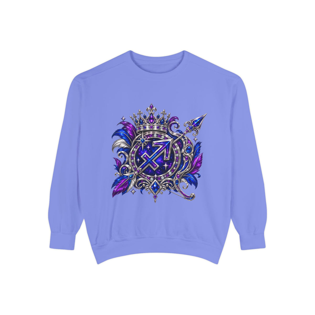 Sagittarius Zodiac Sweatshirt — Celestial Archer Graphic Pullover