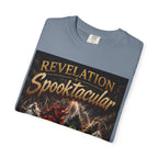 Spooktacular Revelation T-Shirt — "The Victory Lamb" Christian Halloween Graphic Tee