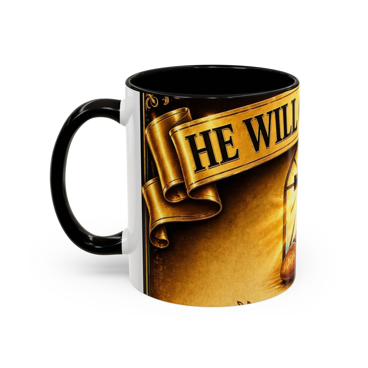Religious Communion Mug — 'I Will Carry You' Coffee Cup (11oz/15oz)