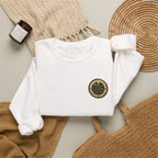 Capricorn Hip-Hop Crewneck Sweatshirt — Zodiac Goat Graphic Pullover