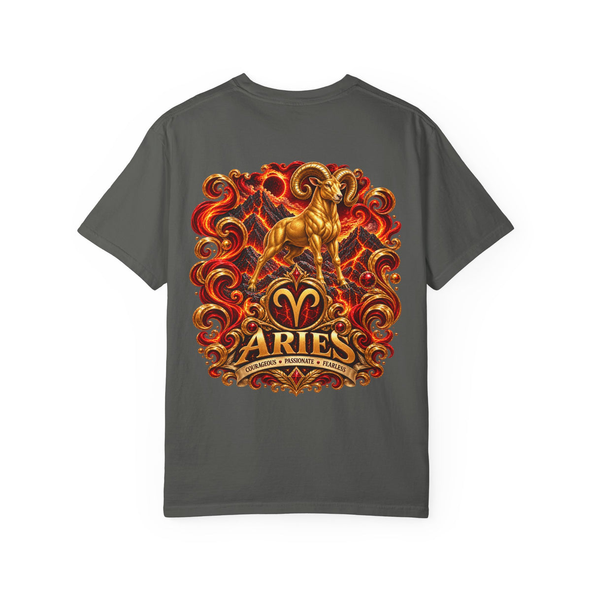 Aries Zodiac T-Shirt — Fiery Ram Astrology Tee