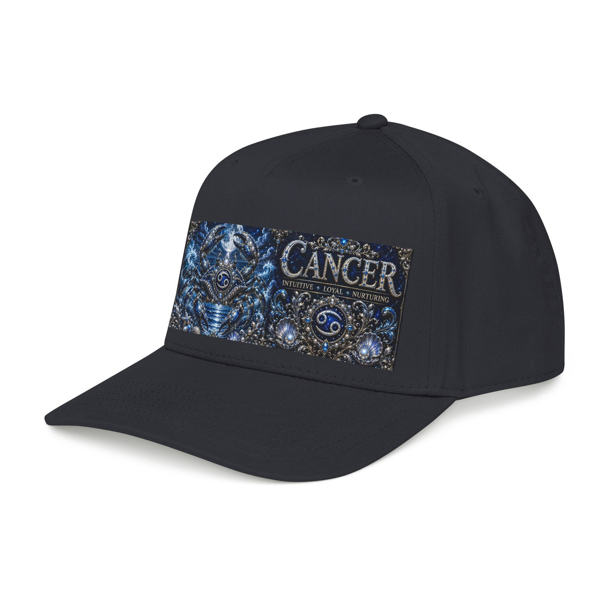 Cancer Zodiac Baseball Cap — Astrology Star Sign Hat (June–July)