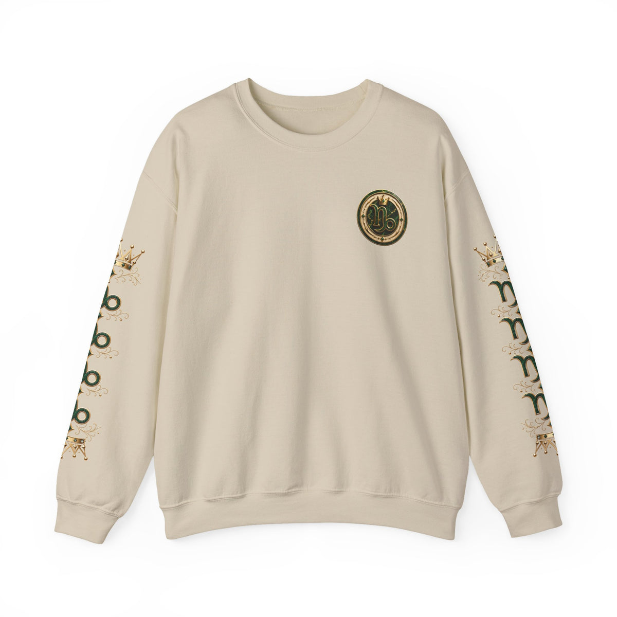 Capricorn Crewneck Sweatshirt — Zodiac Goat Graphic Pullover