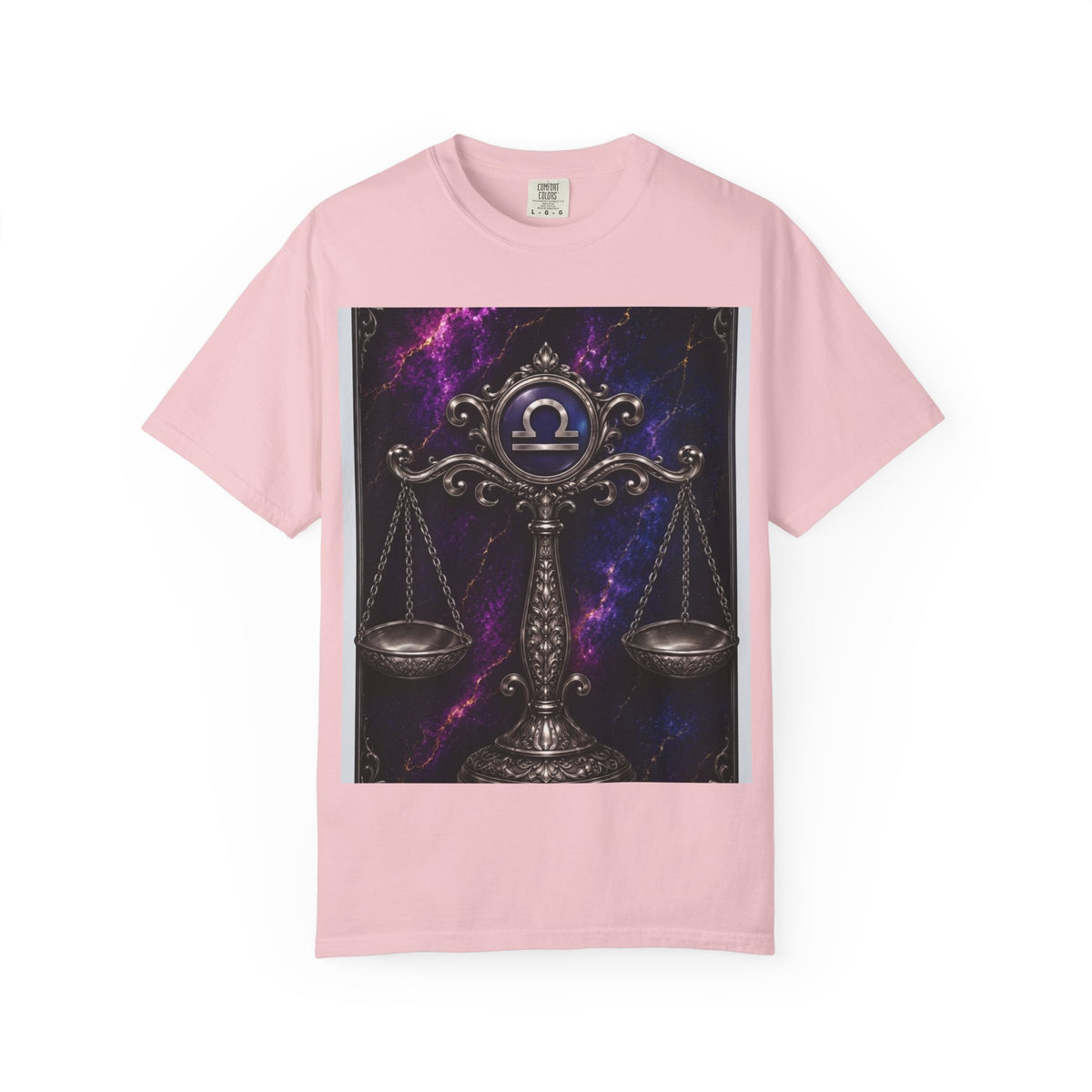 Libra Scales Zodiac T-Shirt — Astrology Graphic Tee