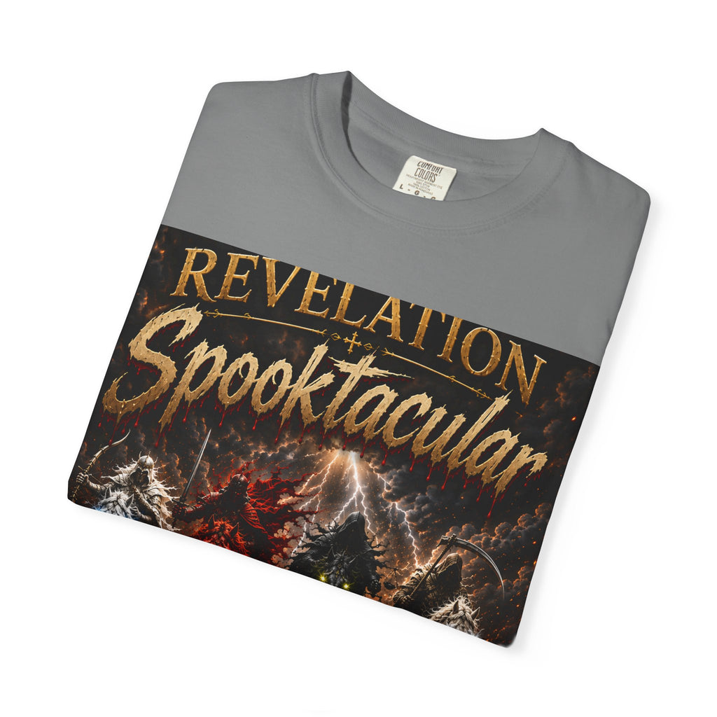 Revelation Spooktacular T-Shirt — Four Horsemen Graphic Tee (Revelation 6)