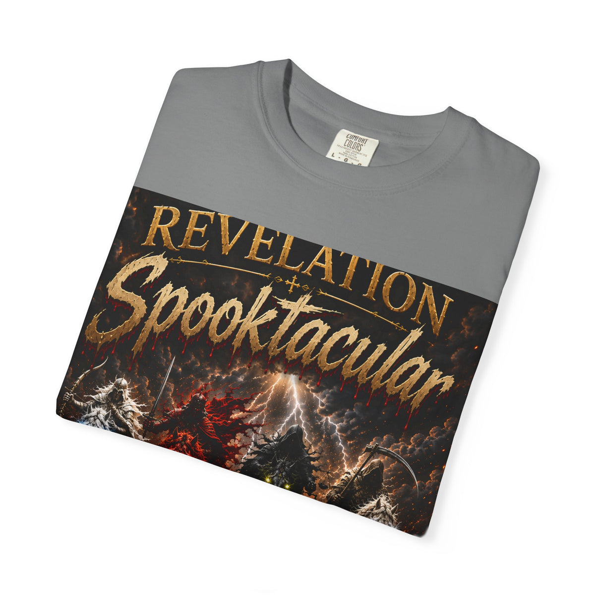 Revelation Spooktacular T-Shirt — Four Horsemen Graphic Tee (Revelation 6)