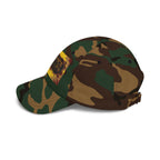 Classic Dad Cap - "The Kings of the Earth" Vintage Gold Patch Baseball Hat