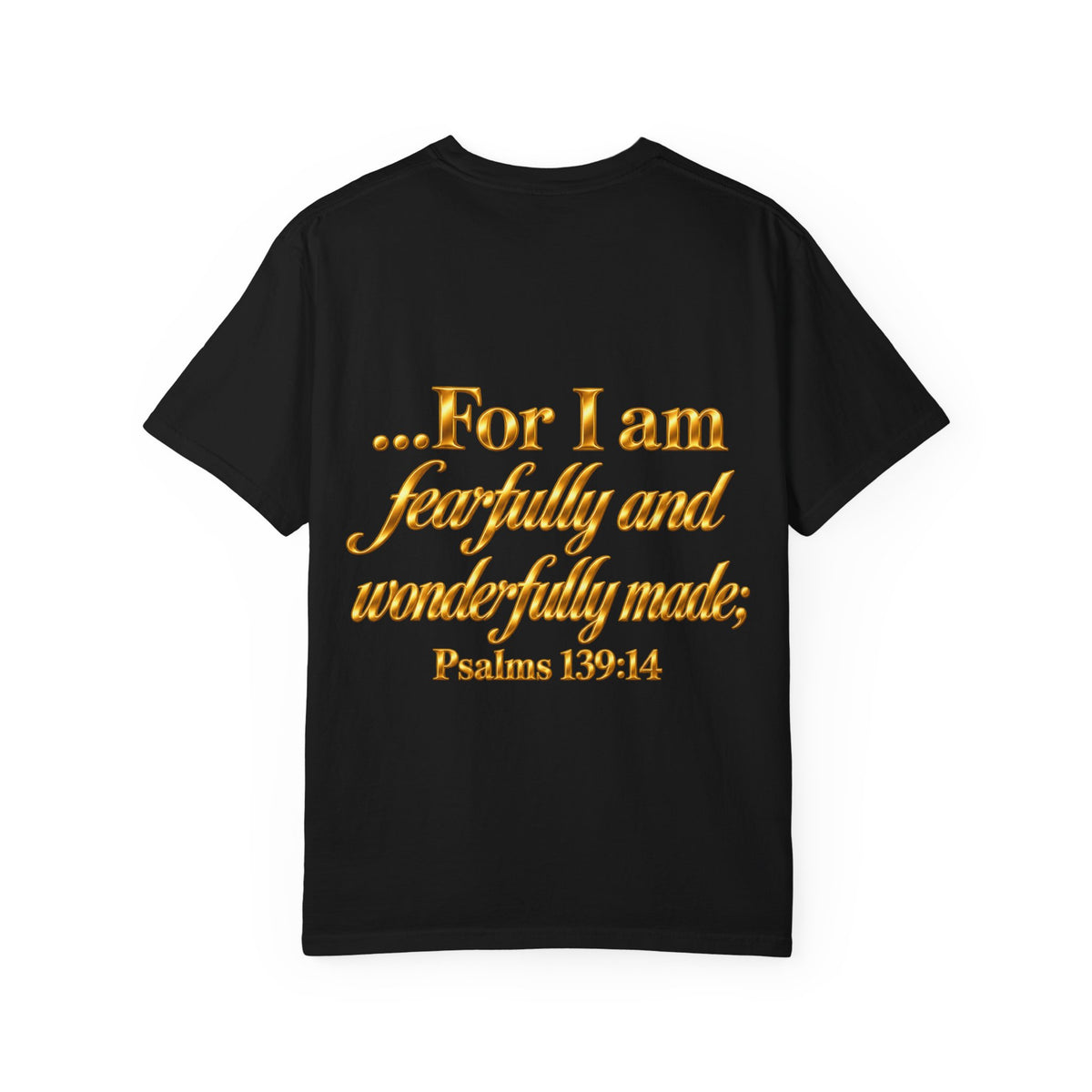 I Am God's Masterpiece T-Shirt — Psalms 139:14 Inspirational Christian Tee