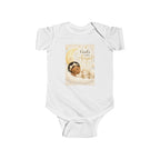 God's Little Angel Infant Bodysuit — Sleeping Baby Moon Nursery Baby Onesie