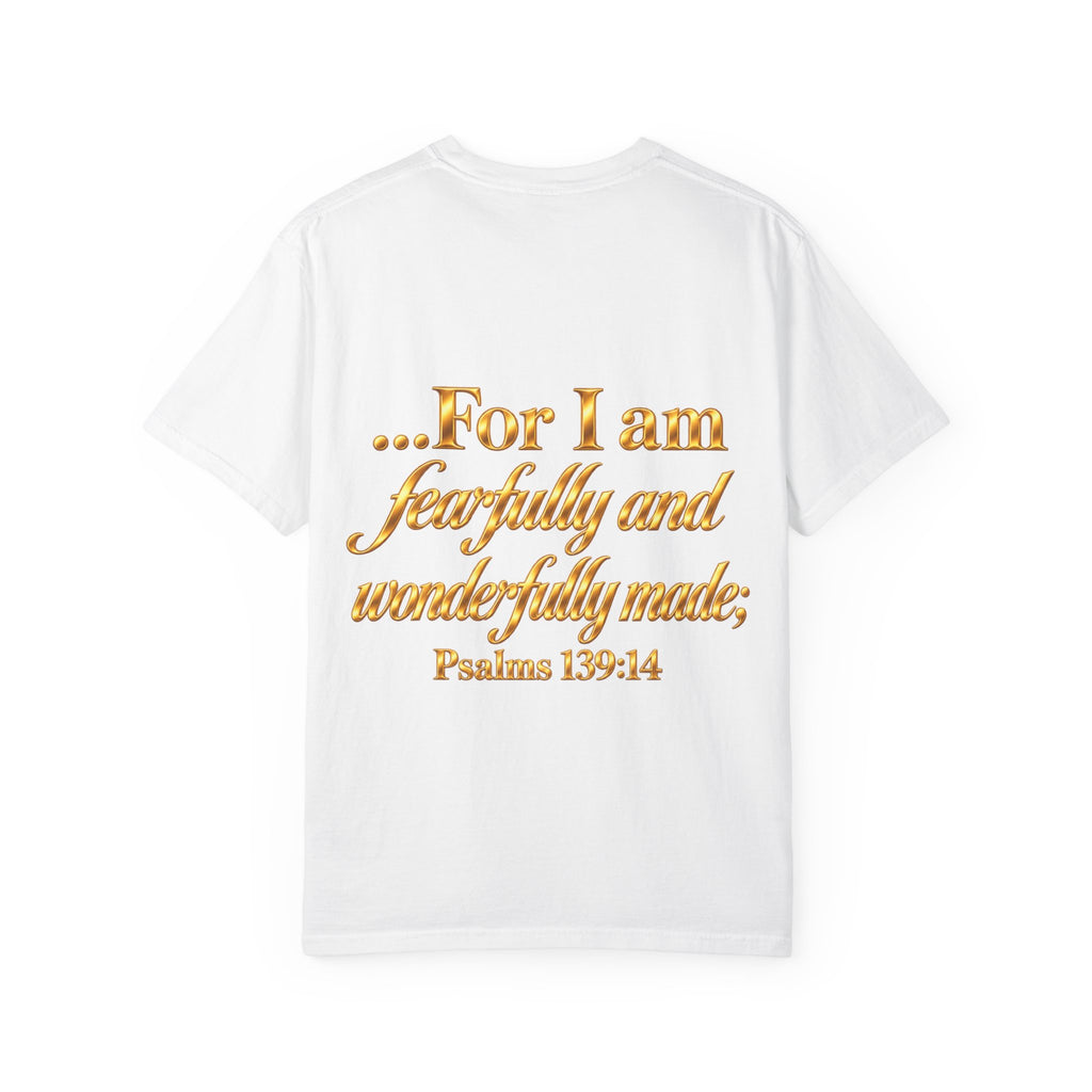 I Am God's Masterpiece T-Shirt — Psalms 139:14 Inspirational Christian Tee