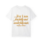 I Am God's Masterpiece T-Shirt — Psalms 139:14 Inspirational Christian Tee