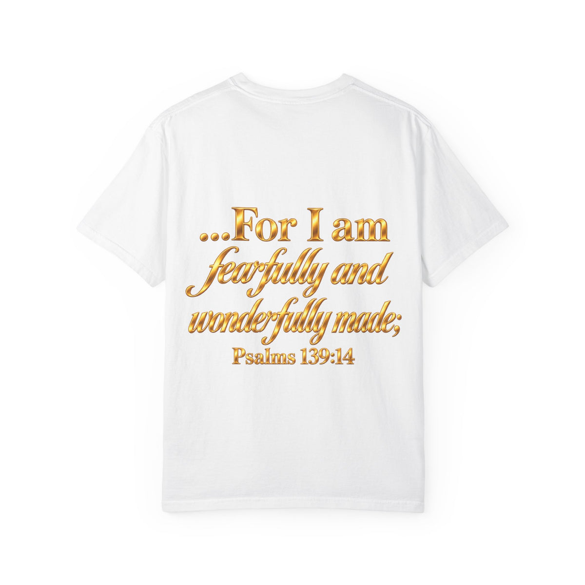 I Am God's Masterpiece T-Shirt — Psalms 139:14 Inspirational Christian Tee