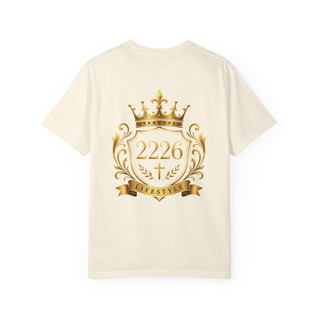 Royal Crest 2226 T-Shirt — Gold Crown Emblem Tee