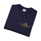 2226 Minimalist Chest Logo Tee — Subtle Gold Graphic T-Shirt