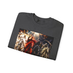 Revelation 6 Four Horsemen Sweatshirt — 2226 Apocalyptic Graphic Crewneck