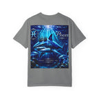 Pisces Zodiac T-Shirt — Mystical Ocean Shark Astrological Tee