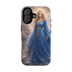 Angel Guardian Phone Case — Tough Magnetic Protective Cover with Blue Angel Design