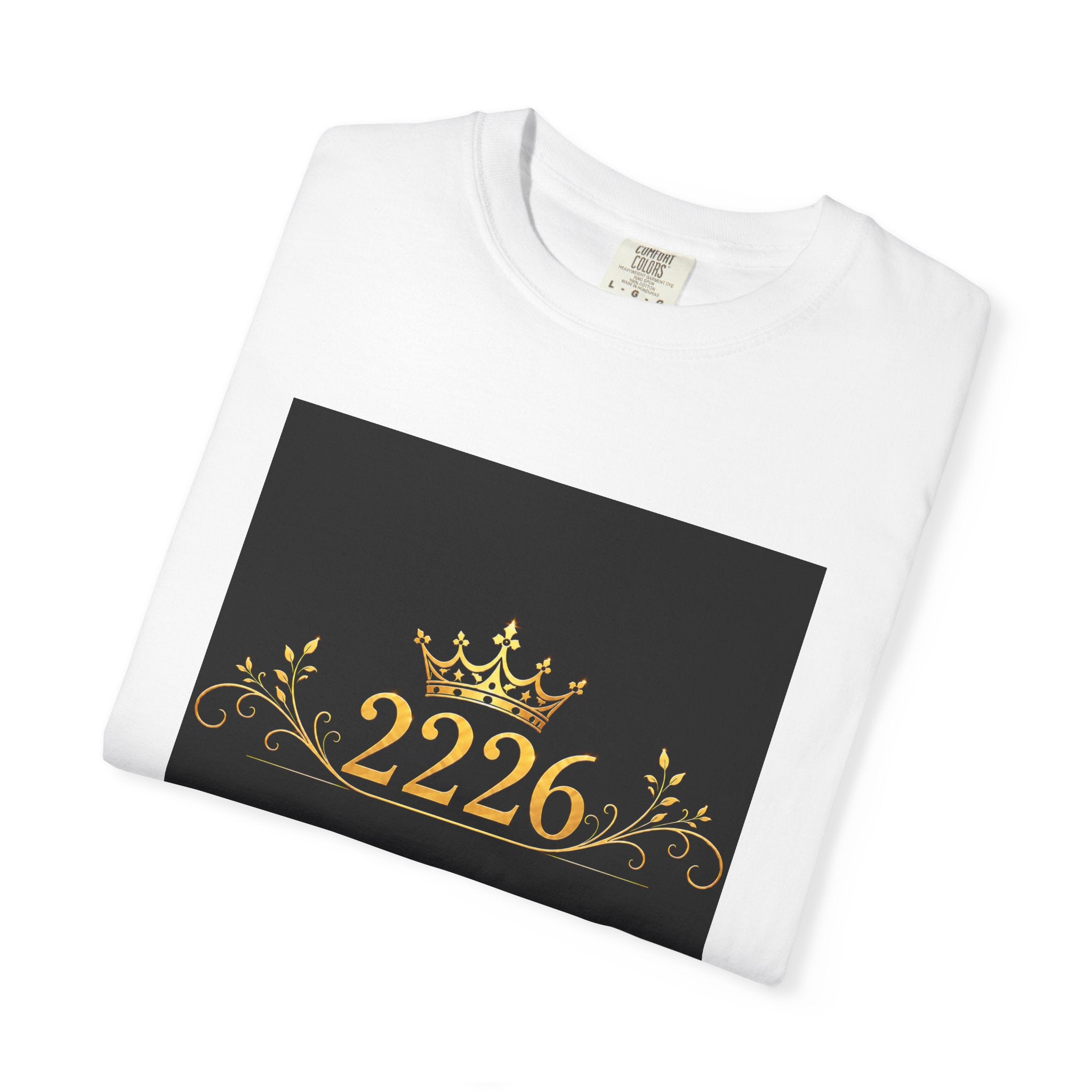 2226 Crown Graphic T-Shirt — Regal Number Tee