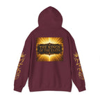 The Kings of the Earth Hoodie – Gold Radiant Crown Sweatshirt (2/6 Sleeve Design)