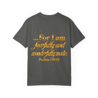 I Am God's Masterpiece T-Shirt — Psalms 139:14 Inspirational Christian Tee
