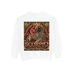 Scorpio Zodiac Sweatshirt — Regal Gold Scorpion Astrological Crewneck